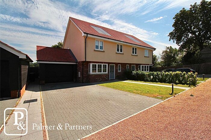 3 Bedroom Semi-Detached House For Sale In Lower Barn Road, Baylham, Ipswich, Suffolk, IP6