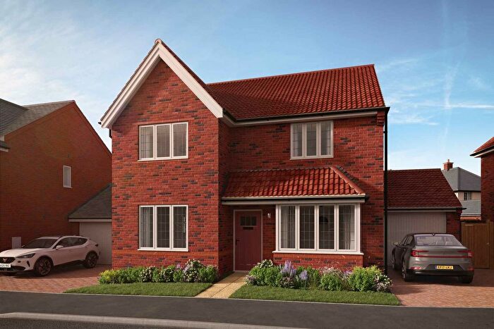 4 Bedroom Detached House For Sale In "The Harwood" At Beyton Rd, Thurston, Bury St. Edmunds, IP31