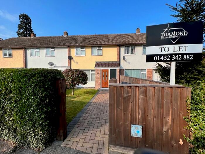 3 Bedroom Terraced House To Rent In Whittern Way, Hereford, HR1