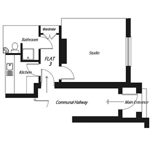 1 Bedroom Apartment To Rent In Gladstone Rd, Chesterfield, S40