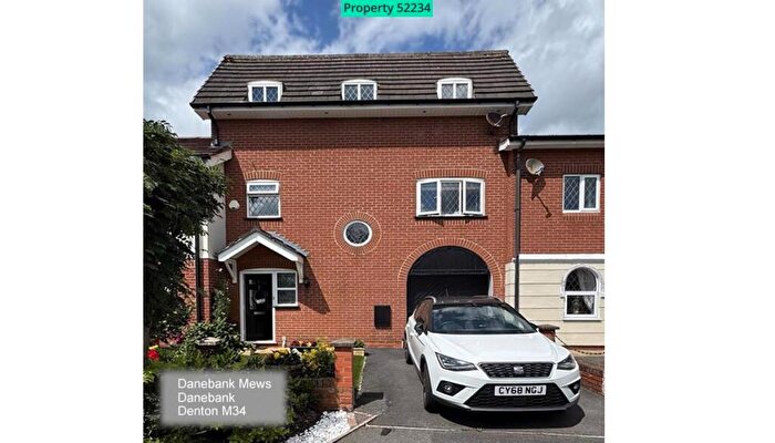 3 Bedroom Mews For Sale In Danebank Mews, Denton, Manchester, M34