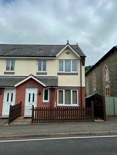 3 Bedroom Semi-Detached House For Sale In Lon Cafnant, Llanfair Caereinion, Welshpool, Powys, SY21