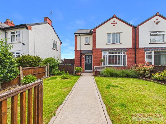 3 Bedroom Semi Detached House For Sale In Percy Road, Wrexham, LL13