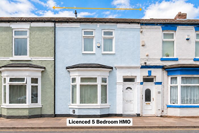 5 Bedroom Terraced House For Sale In Abingdon Road, Middlesbrough, TS1