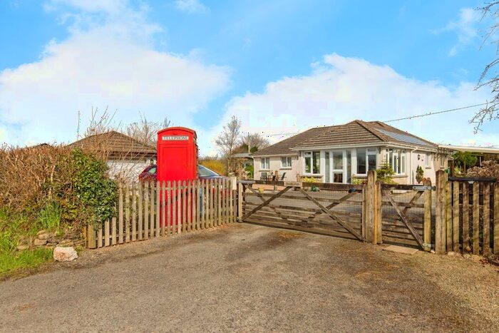 3 Bedroom Bungalow For Sale In Little Downs, Cardinham, Bodmin, Cornwall, PL30