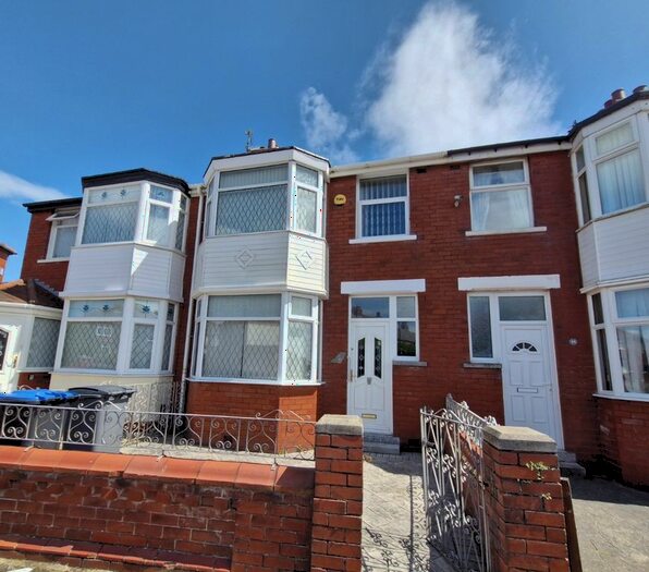 3 Bedroom Terraced House To Rent In Finsbury Avenue, Blackpool, FY1