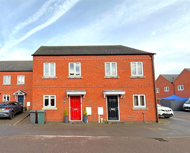 2 Bedroom Semi Detached House For Sale In Coltman Drive, Loughborough, Leicestershire, LE11