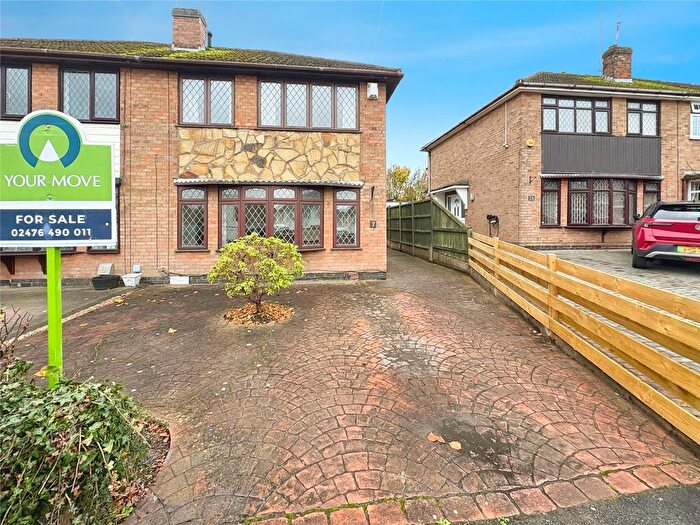 3 Bedroom Semi Detached House For Sale In Florence Close, Bedworth, Warwickshire, CV12