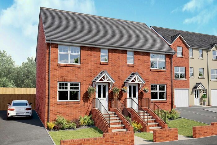 3 Bedroom Semi Detached House For Sale In "The Gosford - Plot " At Cilgant Ceinwen, Pontrhydyrun, Cwmbran, NP44
