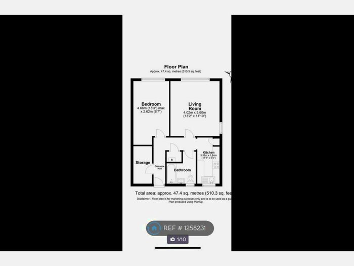 1 Bedroom Flat To Rent In Barra Close, Hemel HP3