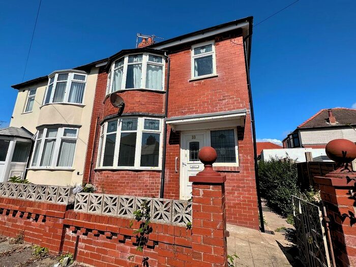 3 Bedroom Semi-Detached House To Rent In Melville Road, Bispham, Lancashire, FY2