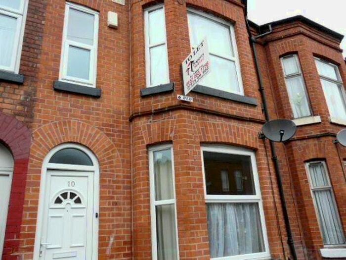 5 Bedroom Terraced House To Rent In Nuneham Ave, Manchester, Select, M20