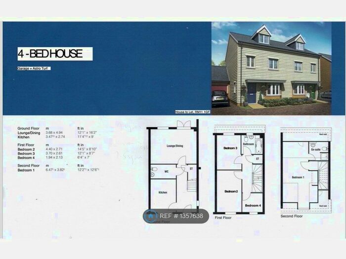 4 Bedroom Semi-Detached House To Rent In Mellowes Road, Hornchurch, RM11