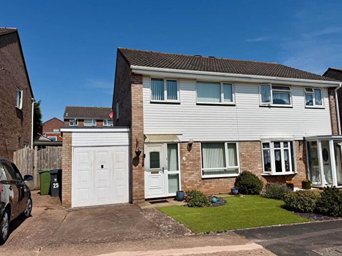 3 Bedroom Semi Detached House For Sale In Rowlstone Close, Exmouth, EX8