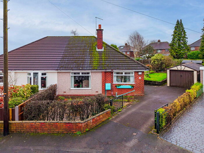 2 Bedroom Semi-Detached Bungalow For Sale In Park Drive, Werrington, Staffordshire, ST9