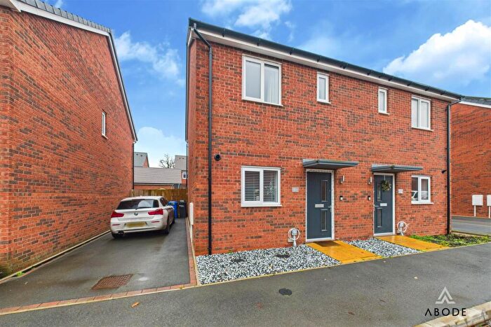 2 Bedroom Semi-Detached House For Sale In Pugin Road, Uttoxeter, Staffordshire, ST14