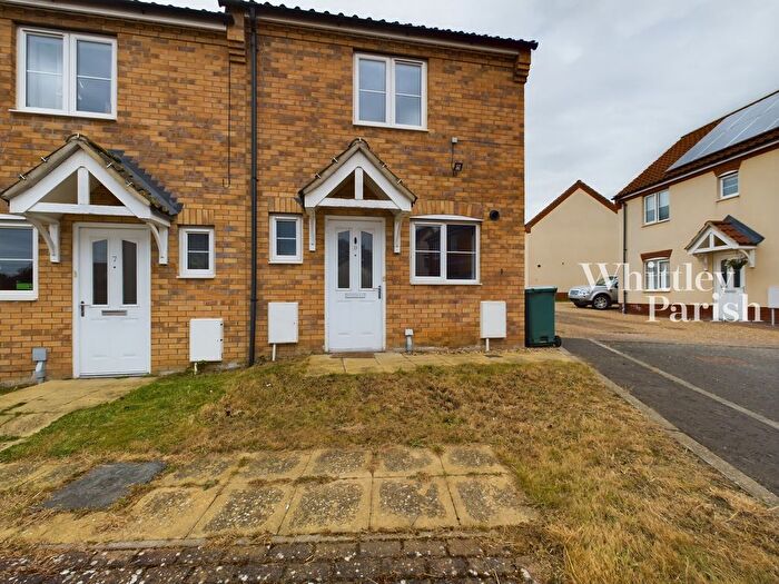 2 Bedroom Semi-Detached House To Rent In Boundary Way, Roydon, Diss, IP22