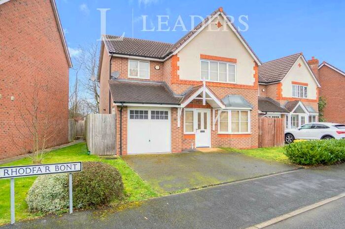 4 Bedroom Detached House To Rent In Rhodfar Bont, Saltney, CH4