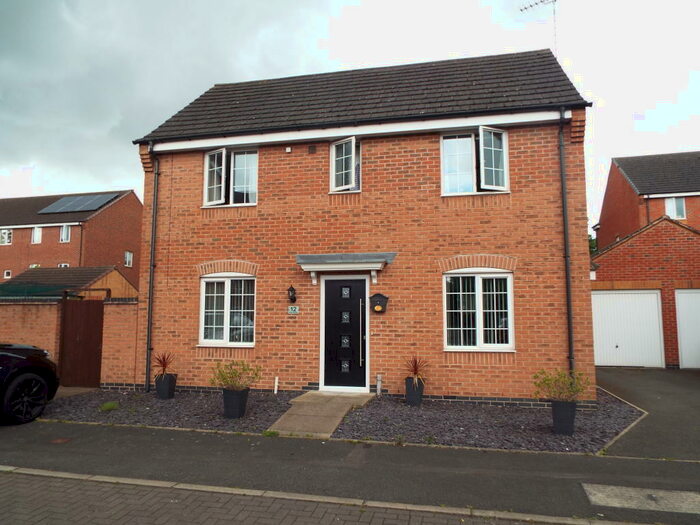3 Bedroom Detached House To Rent In Barker Round Way, Stretton, Burton On Trent., DE14