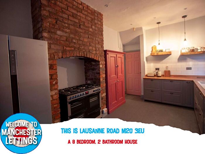 8 Bedroom End Of Terrace House To Rent In Lausanne Road Manchester, M20