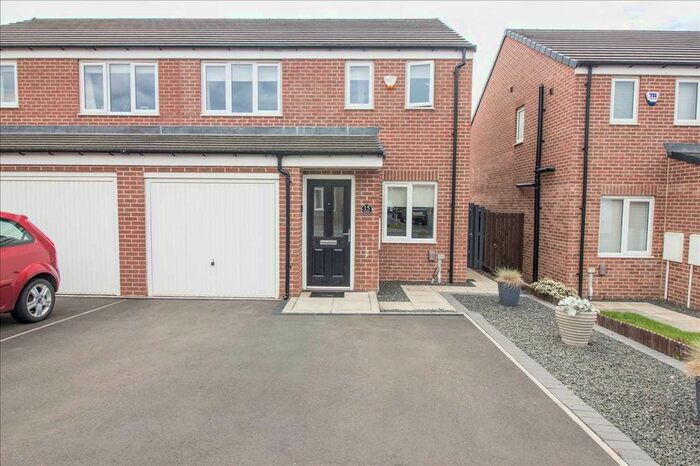 3 Bedroom Semi-Detached House To Rent In Somersby Gardens, St Nicholas Manor, Cramlington, NE23