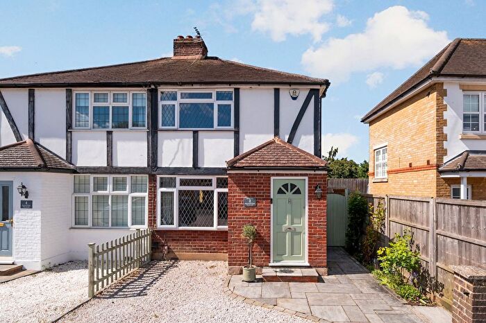 3 Bedroom Semi Detached House For Sale In Burwood Close, Hersham Village, KT12