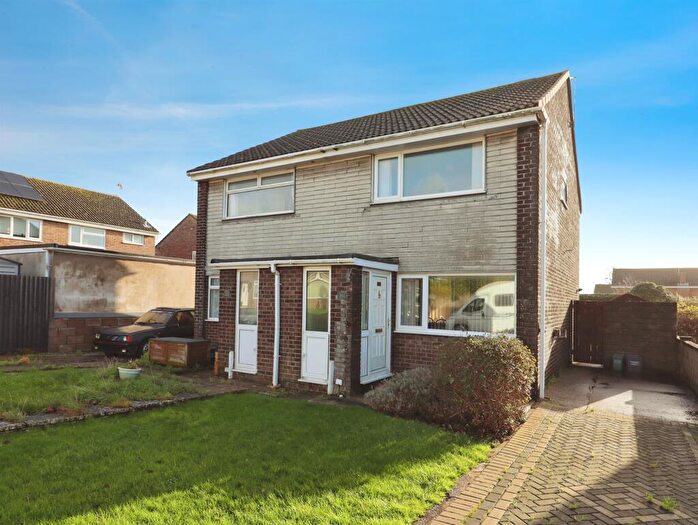 2 Bedroom Semi Detached House For Sale In Smeaton Close, Rhoose, Barry, CF62