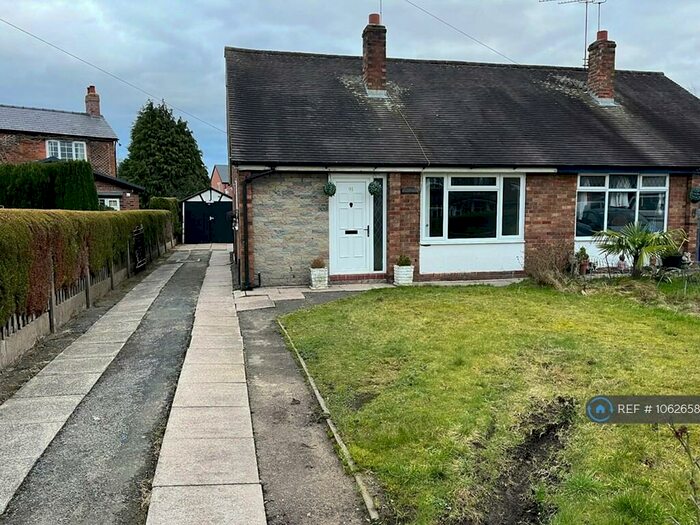 2 Bedroom Bungalow To Rent In Dig Lane, Wybunbury, Nantwich, CW5