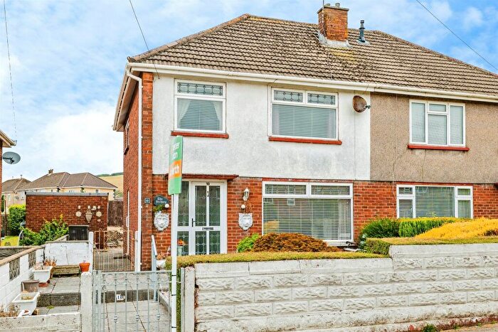 3 Bedroom Semi-Detached House For Sale In Pen-Y-Mynydd, Bettws, Bridgend, CF32