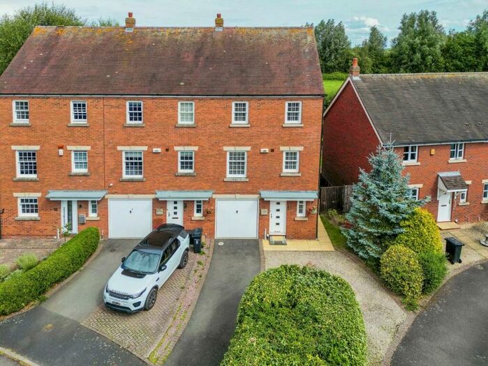 3 Bedroom End Of Terrace House For Sale In Cotton Close, Alrewas, Burton-On-Trent, Staffordshire, DE13