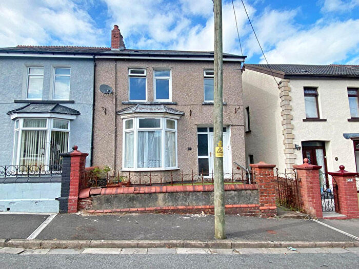 3 Bedroom Semi-Detached House For Sale In Woodland Place, Bedlinog, Treharris, CF46