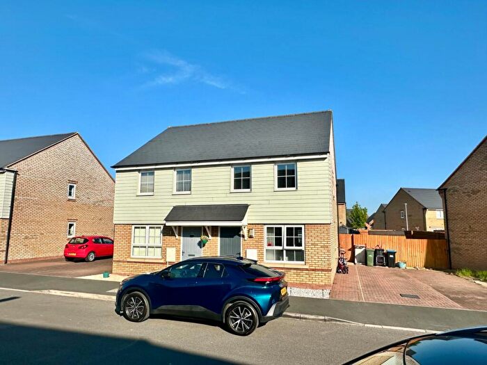 2 Bedroom Semi-Detached House For Sale In Victory Avenue, Brooklands, Milton Keynes, MK10