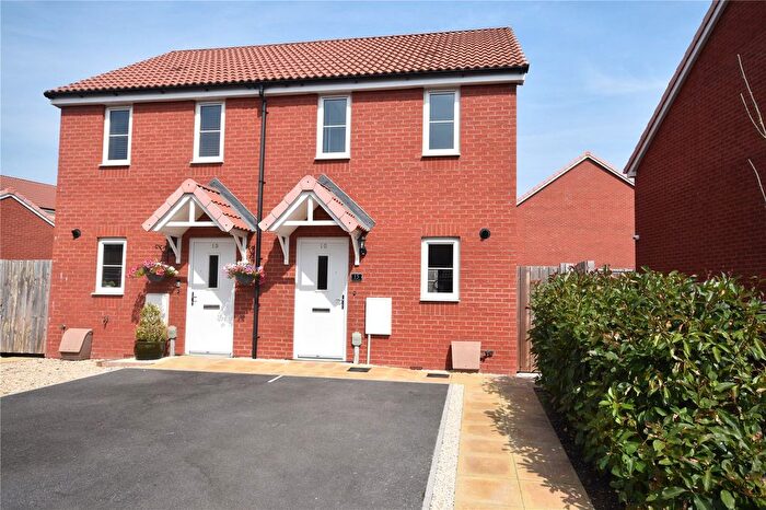 2 Bedroom Semi-Detached House For Sale In Tanner Road, North Petherton, Bridgwater, Somerset, TA6
