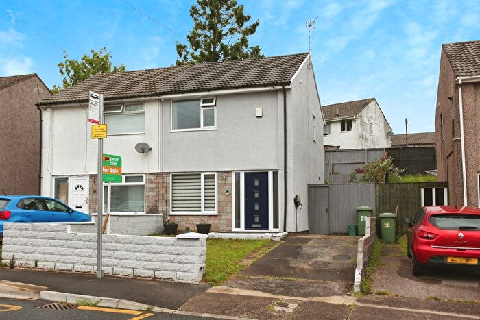 2 Bedroom Semi-Detached House For Sale In Heol Seward, Beddau, Pontypridd, CF38