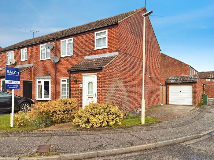 3 Bedroom End Of Terrace House For Sale In Peggotty Close, Chelmsford, CM1