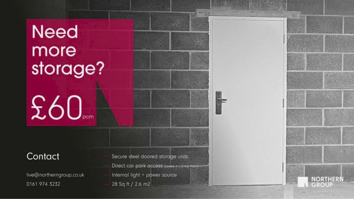 Apartment To Rent In Storage Unit, Ancoats, M4