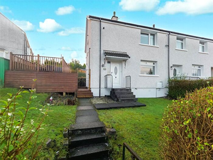 2 Bedroom End Of Terrace House For Sale In Coll Avenue, Port Glasgow, PA14