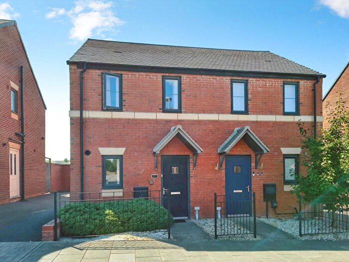 2 Bedroom Semi-Detached House For Sale In Bryce Way, Lawley, Telford, Shropshire, TF4