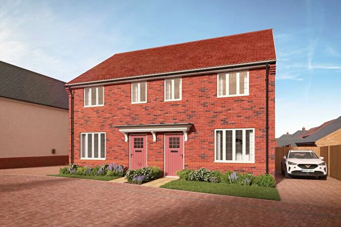 3 Bedroom Semi-Detached House For Sale In "The Bacton" At Beyton Road, Thurston, Bury St. Edmunds, IP31