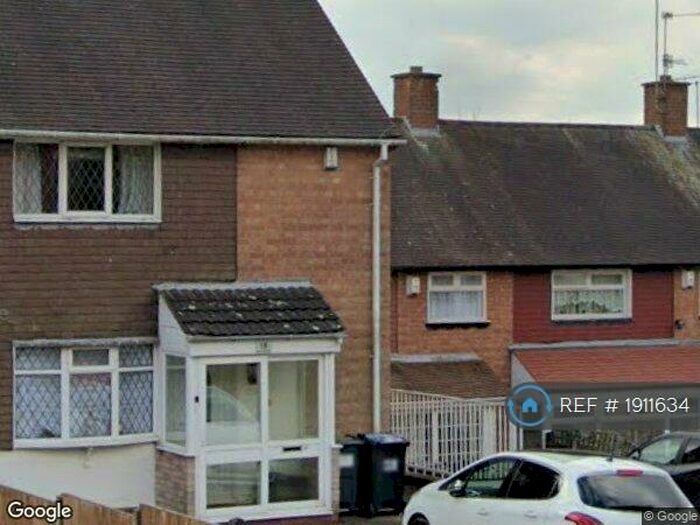 3 Bedroom End Of Terrace House To Rent In Ferncliffe Road, Birmingham, B17