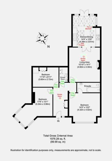 3 Bedroom Flat To Rent In Emanuel Avenue, London, Uk, W3