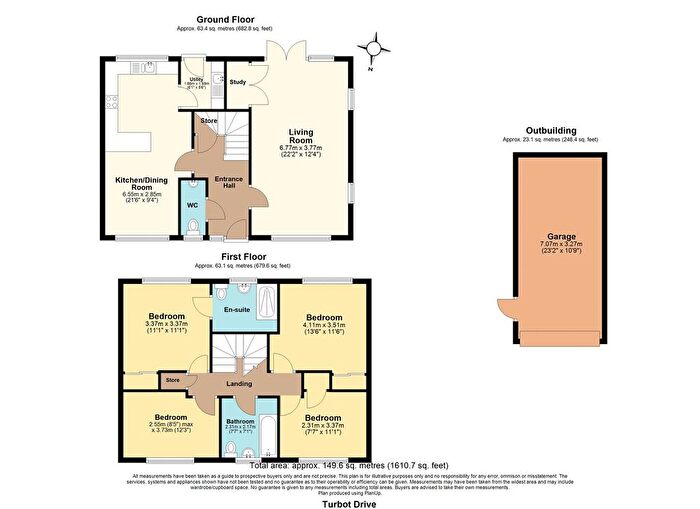 4 Bedroom Detached House For Sale In Turbot Drive, Great Wakering, Southend-On-Sea, Essex, SS3