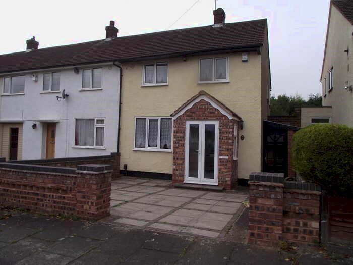 2 Bedroom End Of Terrace House To Rent In Hartshill Road, Shard End, Birmingham, B34