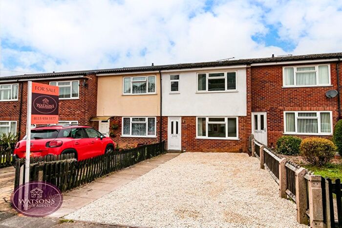 3 Bedroom Terraced House For Sale In Ryemere Close, Eastwood, Nottingham, NG16