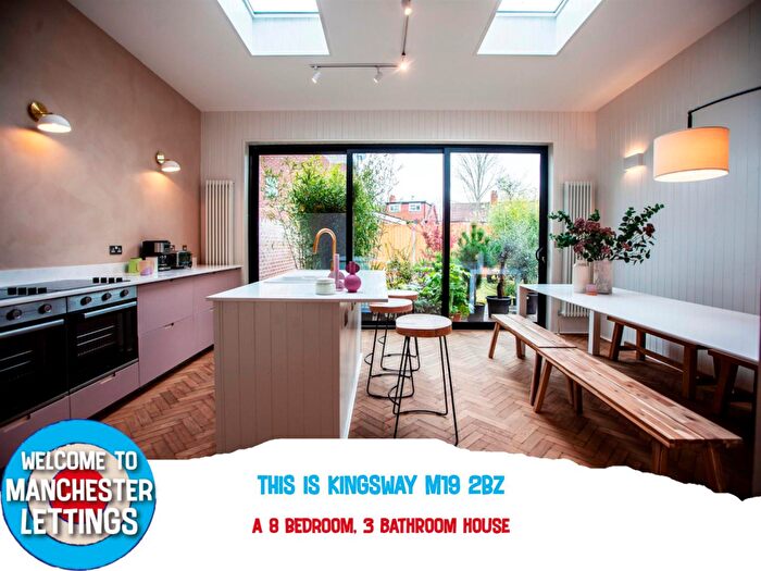 8 Bedroom House To Rent In Kingsway Manchester, M19