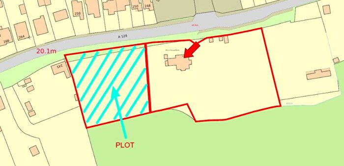 Plot For Sale In Land On The West Side Of, London Road, Wickford, Essex, SS12