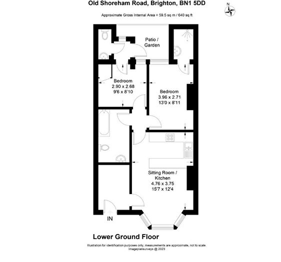 2 Bedroom Apartment To Rent In Old Shoreham Road, Brighton, BN1