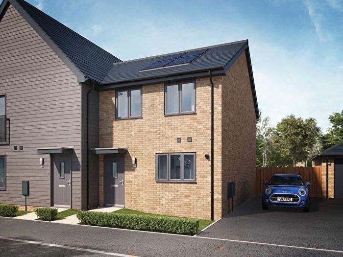 2 Bedroom Semi-Detached House For Sale In "The Hemlock" At Marmead Drive, Banwell, Weston-Super-Mare, BS29
