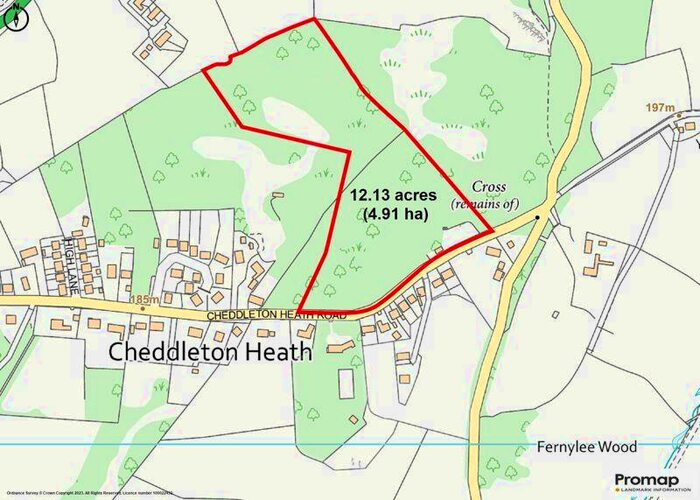 Land For Sale In . Acres Of Amenity Woodland Off Cheddleton Heath Road, Leek, ST13