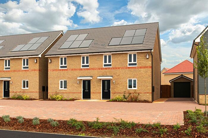 3 Bedroom Semi-Detached House For Sale In "Brancaster" At Waterhouse Way, Hampton Gardens, Peterborough, PE7